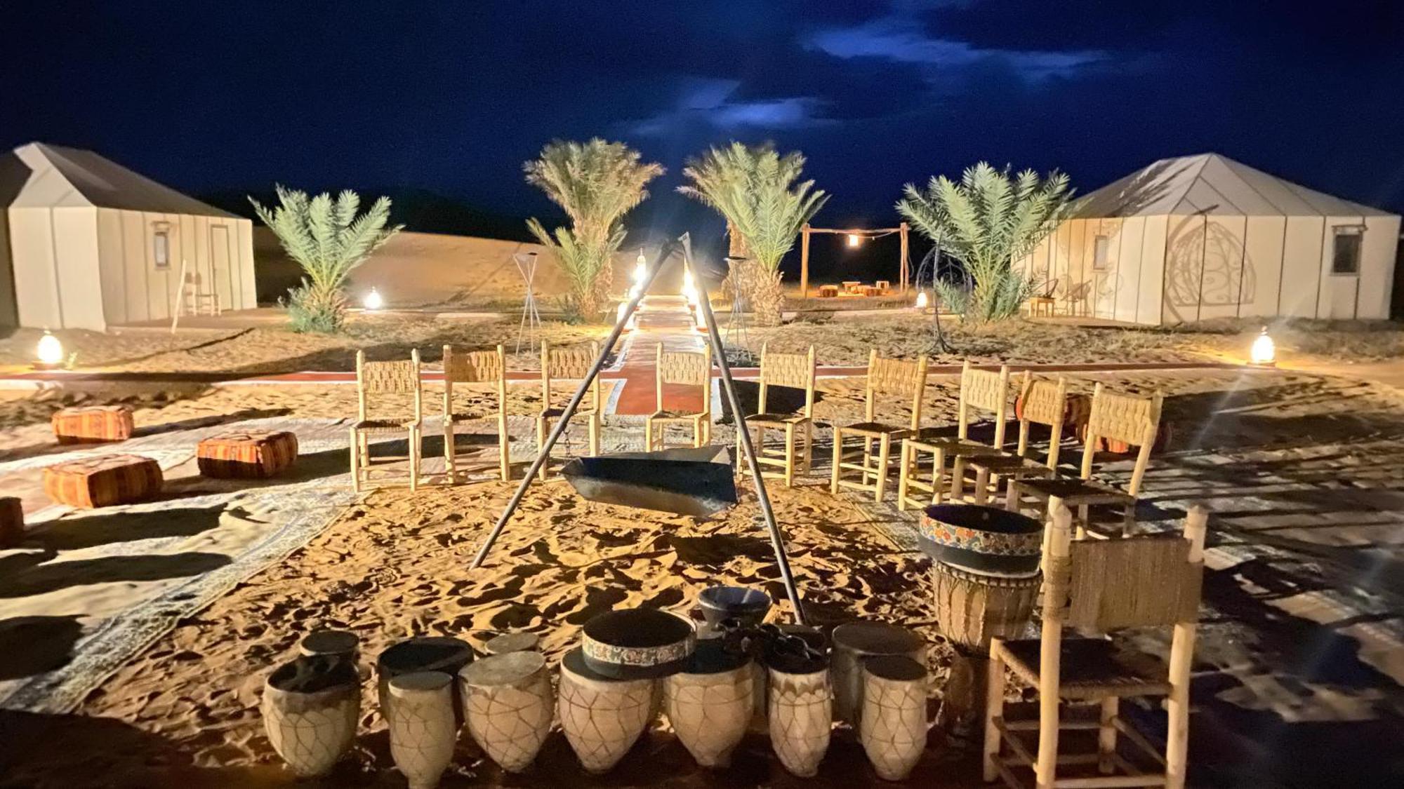 梅尔祖卡 Erg Chebbi Sahara Camp酒店 外观 照片